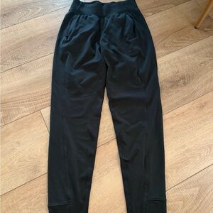 Like New Lululemon Its Rulu Run Women's High-Rise Joggers Full Length Black Sz 4